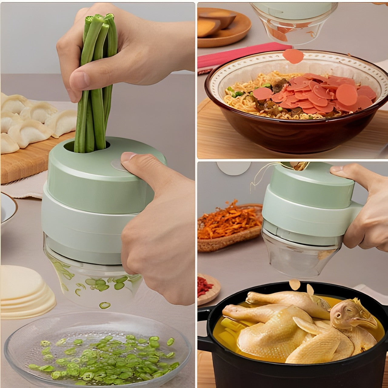 🌟 Triturador Multifuncional de Alimentos POWER BLASTER 🔥⚡ Tu Aliado en la Cocina 🍴
