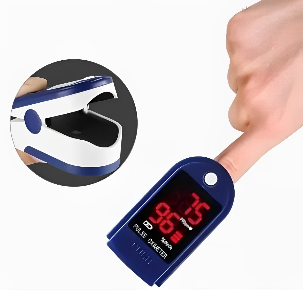 🎉¡Promoción 2x1 🎉Pulsómetro Pulse Oximeter! 🩺💖 ¡Cuida tu salud!