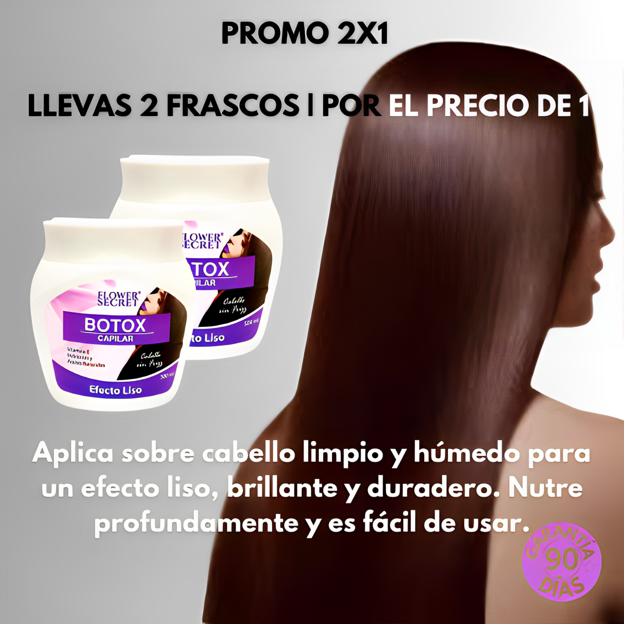BOTOX CAPILAR EFECTO LISO | 2X1