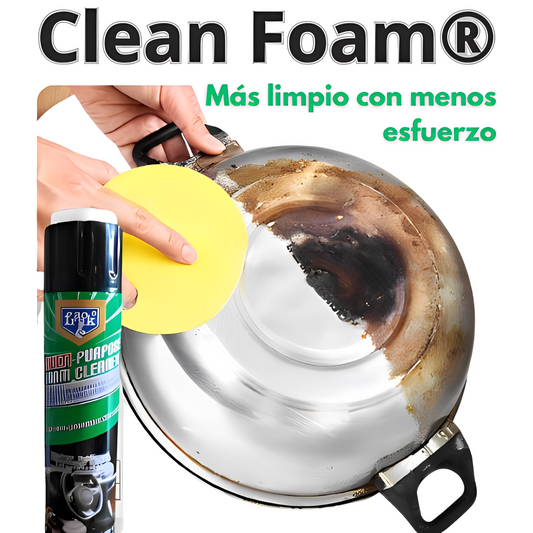 Clean Foam® ¡Limpieza profunda y eficaz!