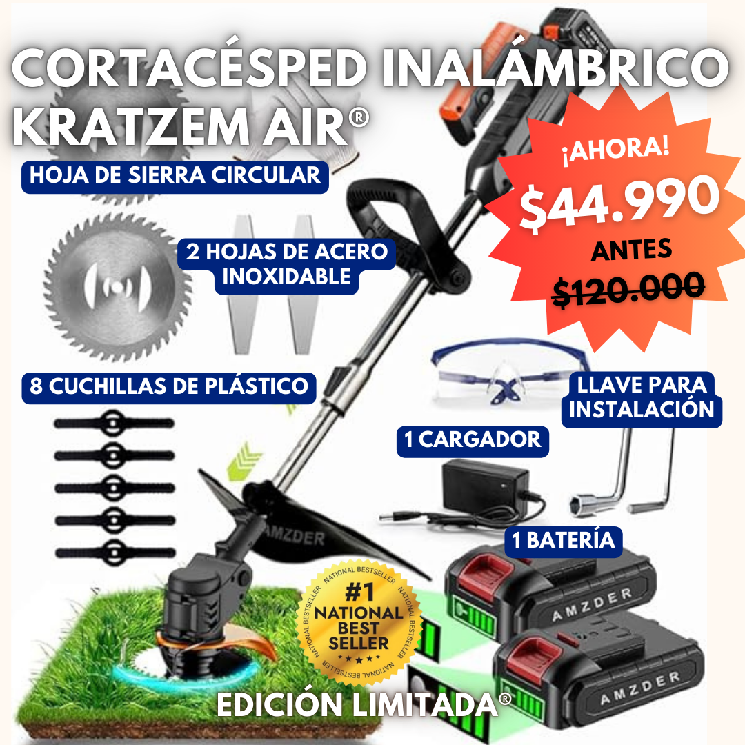 CORTADORA DE CÉSPED | KRATZEM AIR®