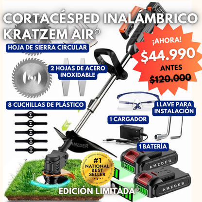 CORTADORA DE CÉSPED | KRATZEM AIR®