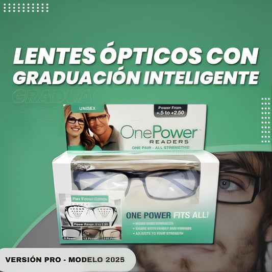 Lentes One Power (Versión PRO) : Enfoque automático para cada distancia 👓✨